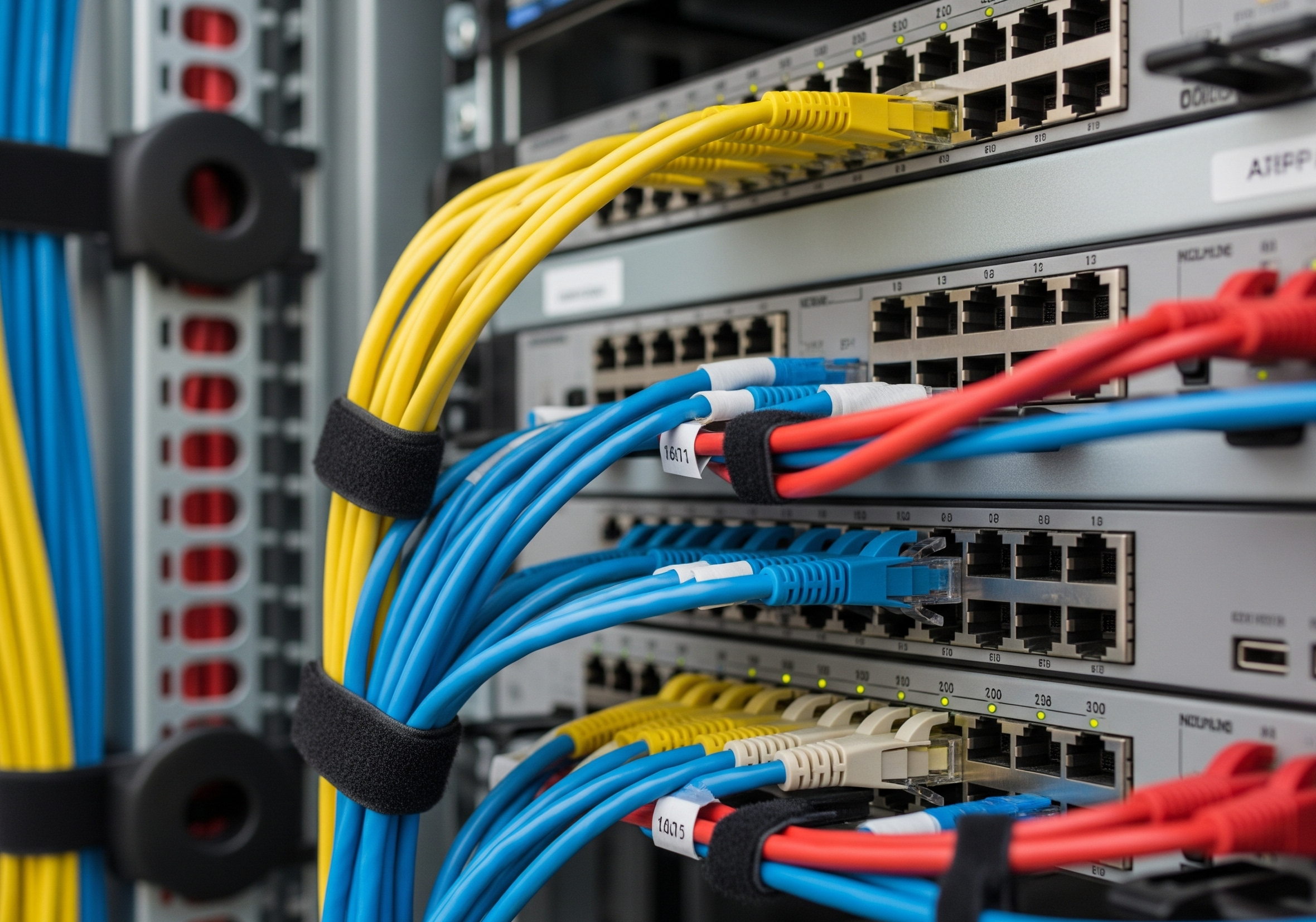 Foto de um funcionário em um home office profissional e seguro.